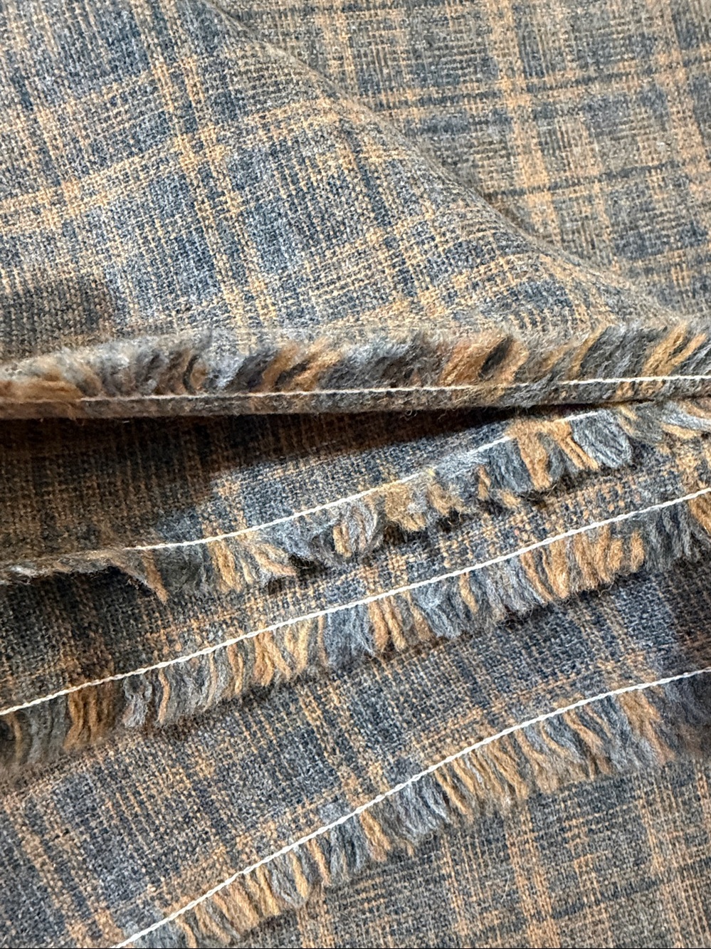 Fabric 52” x 144” Soft Lightweight Wool Blend Fabric
